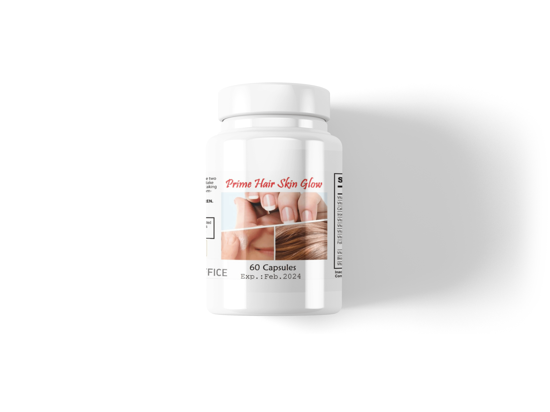 Hair Skin Nail Prime best blend of vitamins n herbs to nourish you from the inside.