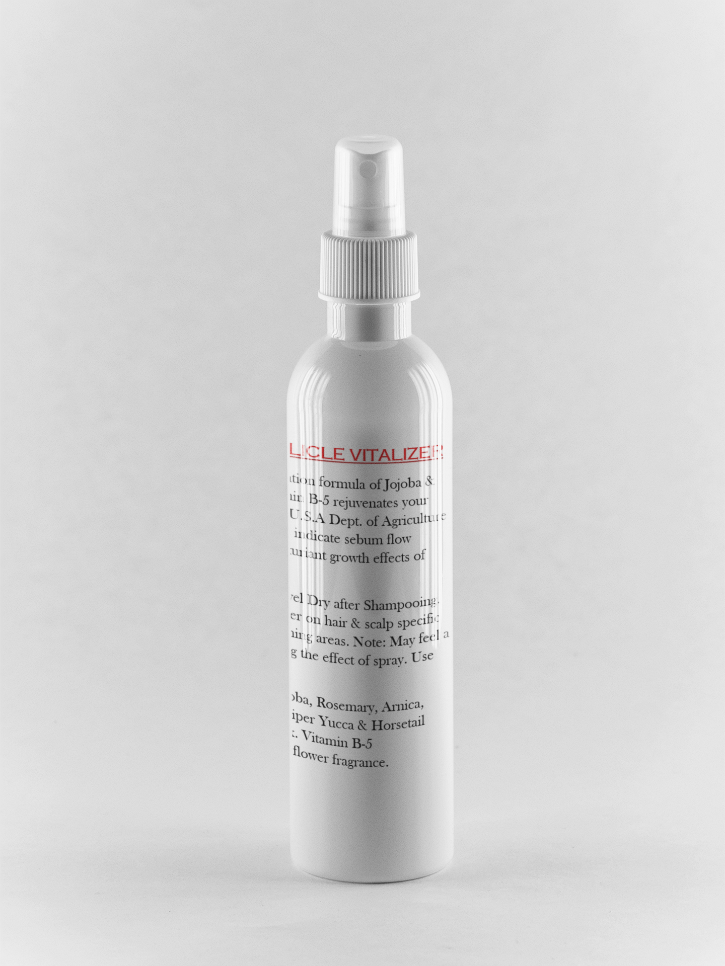 Hair Nourishing Spray with Vitamins and herbal extracts