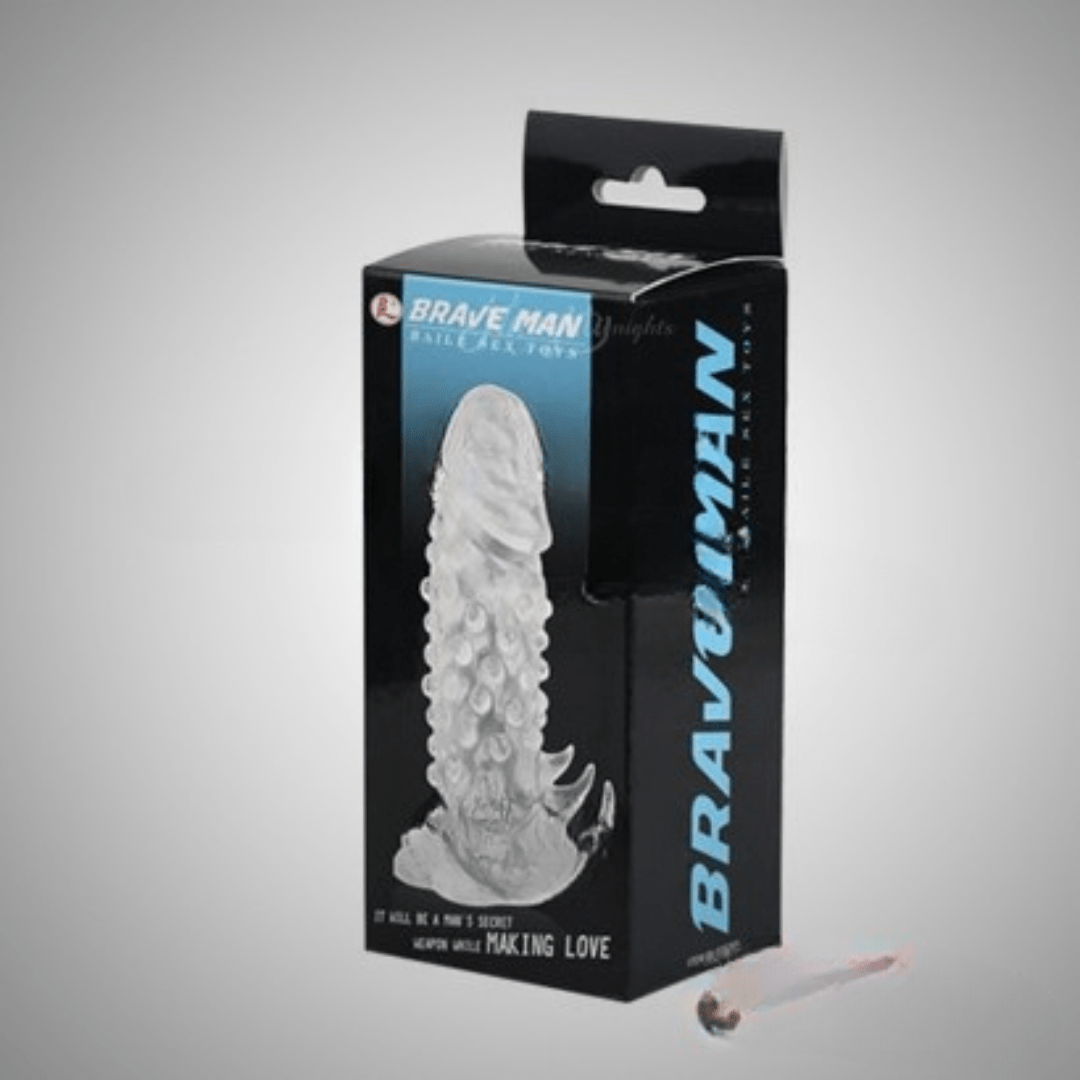 Crystal Condom With Big Dots