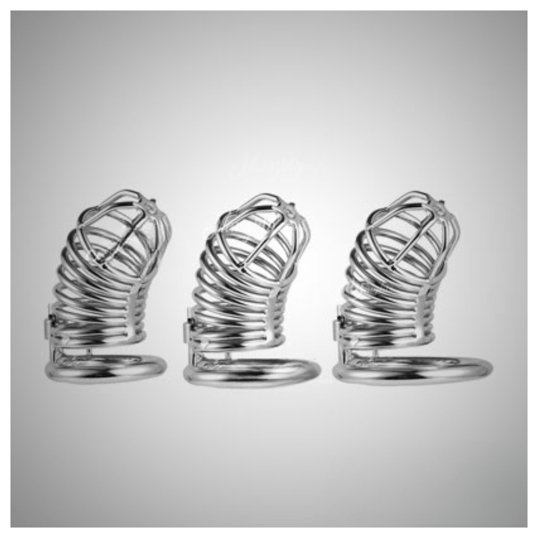 Spiral Chastity Cage For Men - Image 5