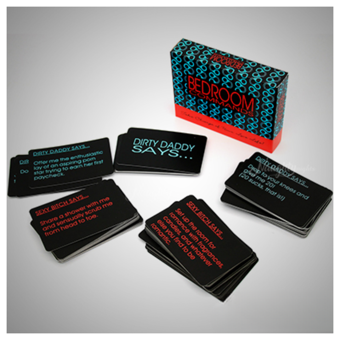 Bedroom Commands Couple Card Game