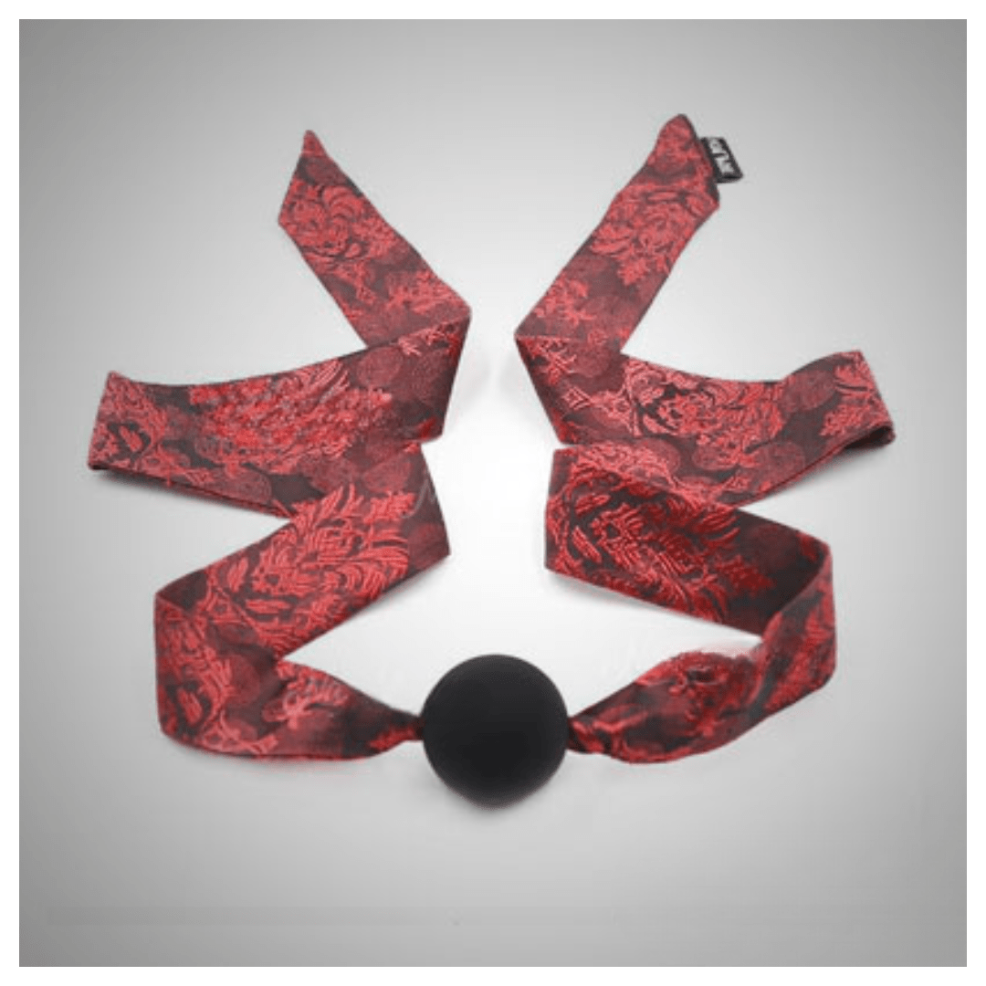 Premium Mouth Gag With Soft Nylon Folds - Image 5