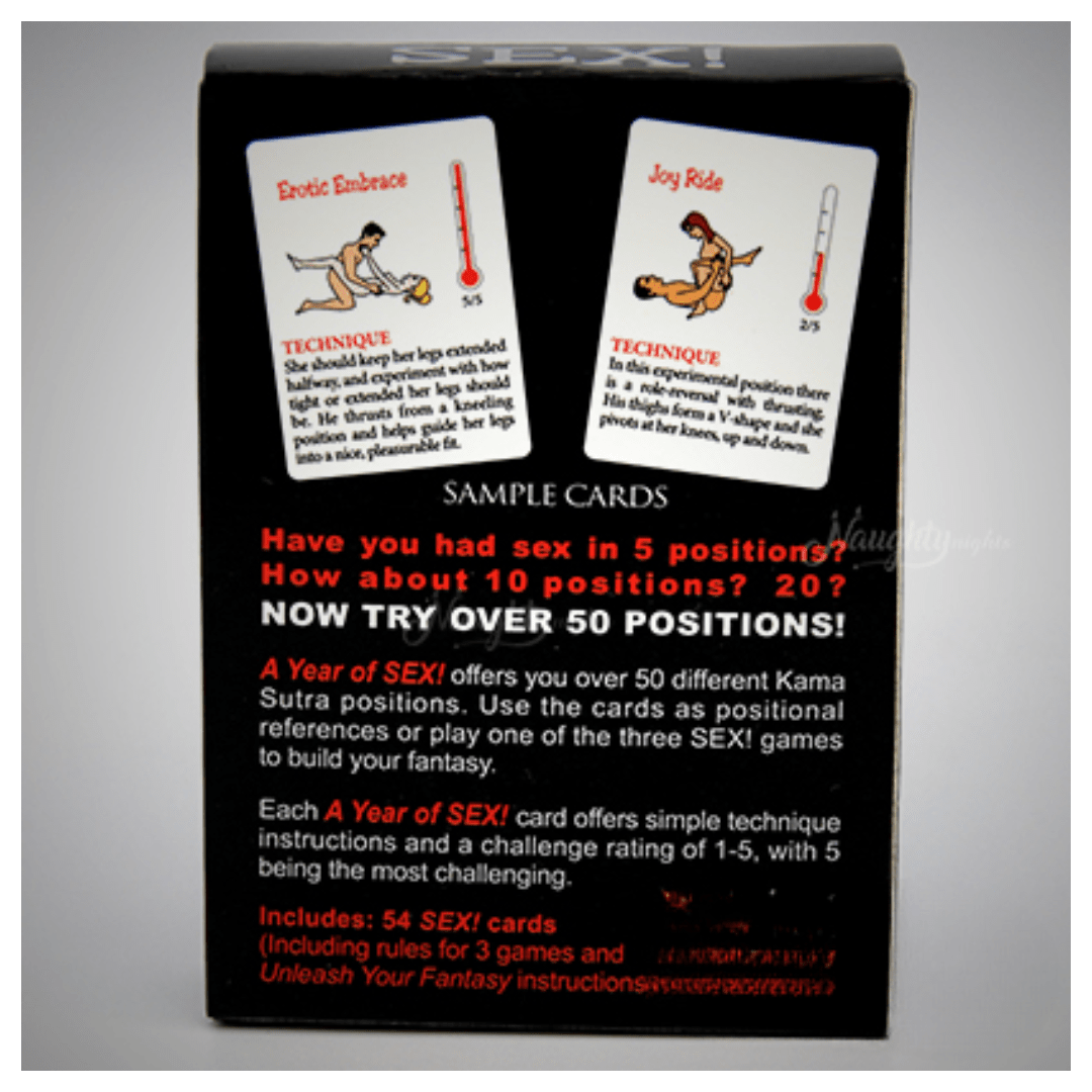 SEX! Sexual Position Cards - Image 3