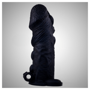 6.5 Inch Extra Dotted Vibrating Sleeve (Black)