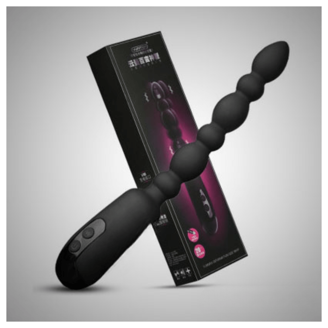 Multi speed Flexible Vibrating Anal Beads - USB Charging - Image 4