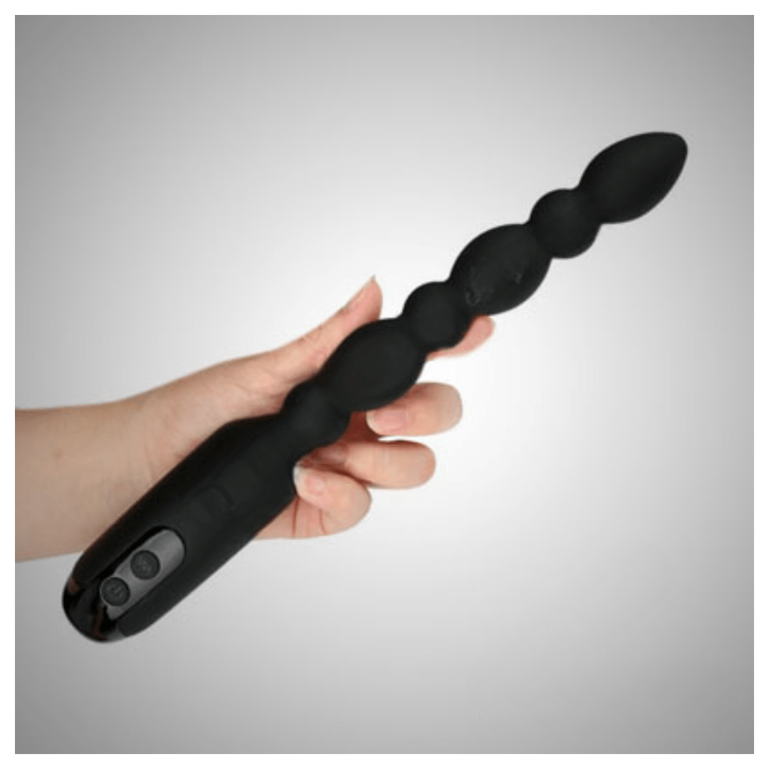 Multi speed Flexible Vibrating Anal Beads - USB Charging - Image 6