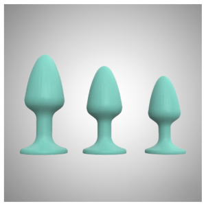 Anal Training Set - Pack Of 3 Silicon Anal Plugs