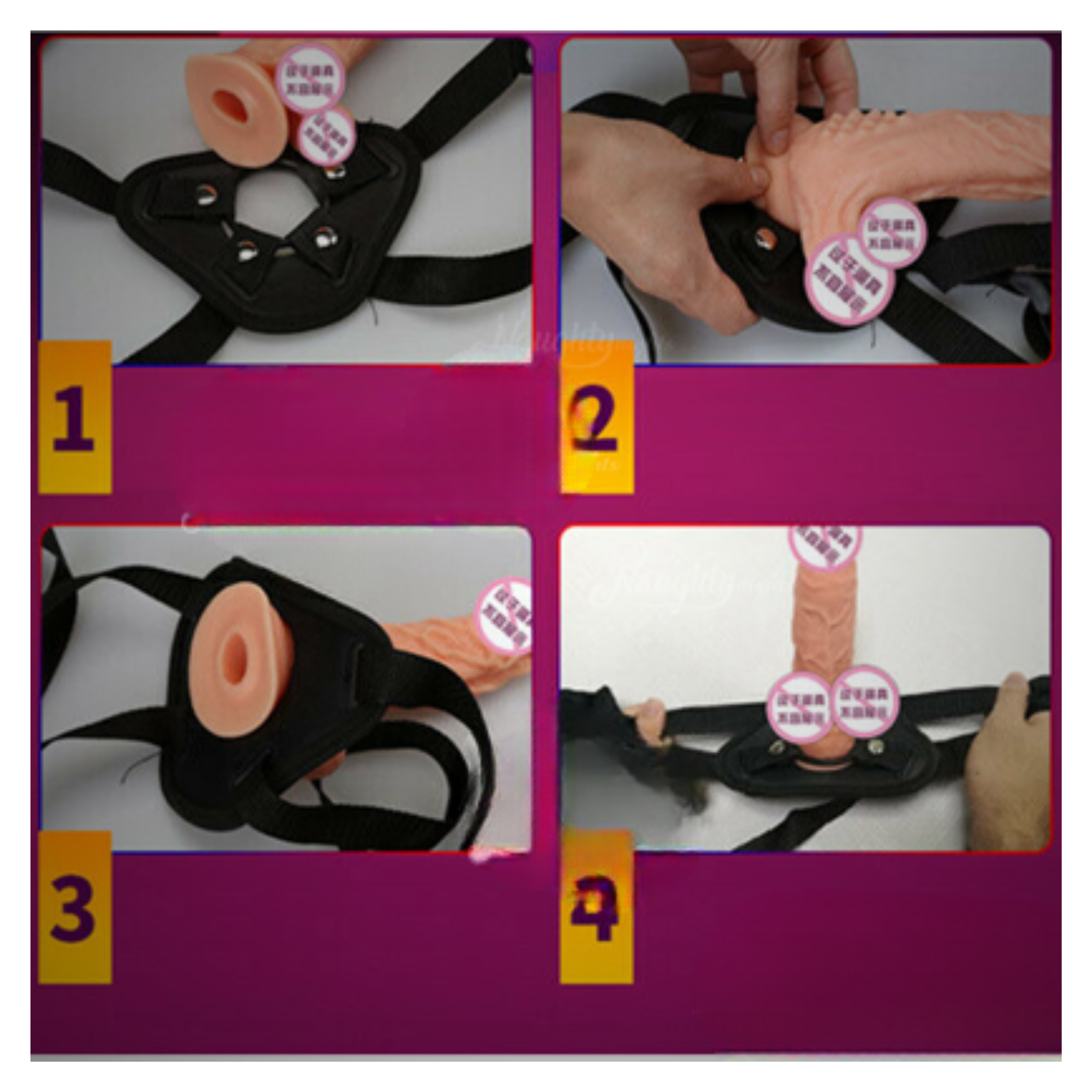 Mars Hollow Strap on Dildo For Men With Harness - Image 3
