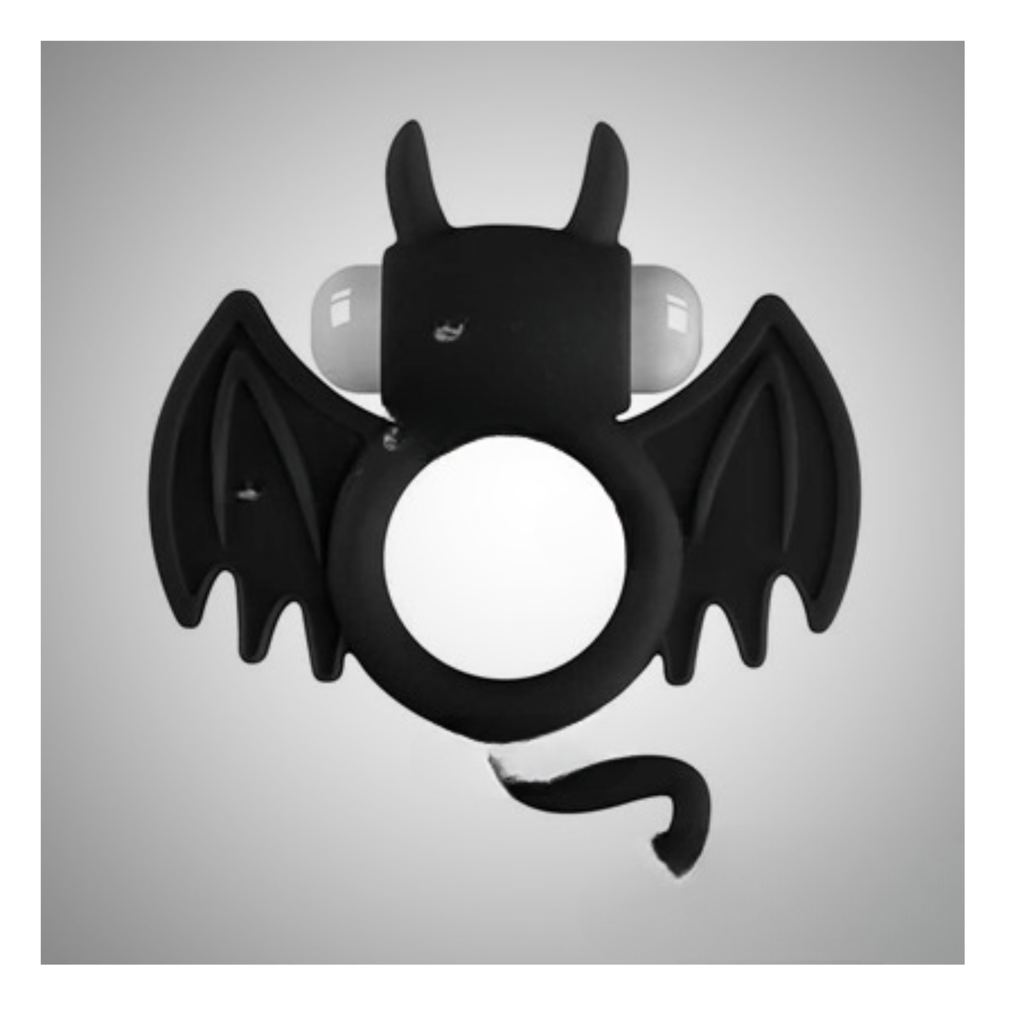 Bat Shape Vibrating Cock Ring For Delay