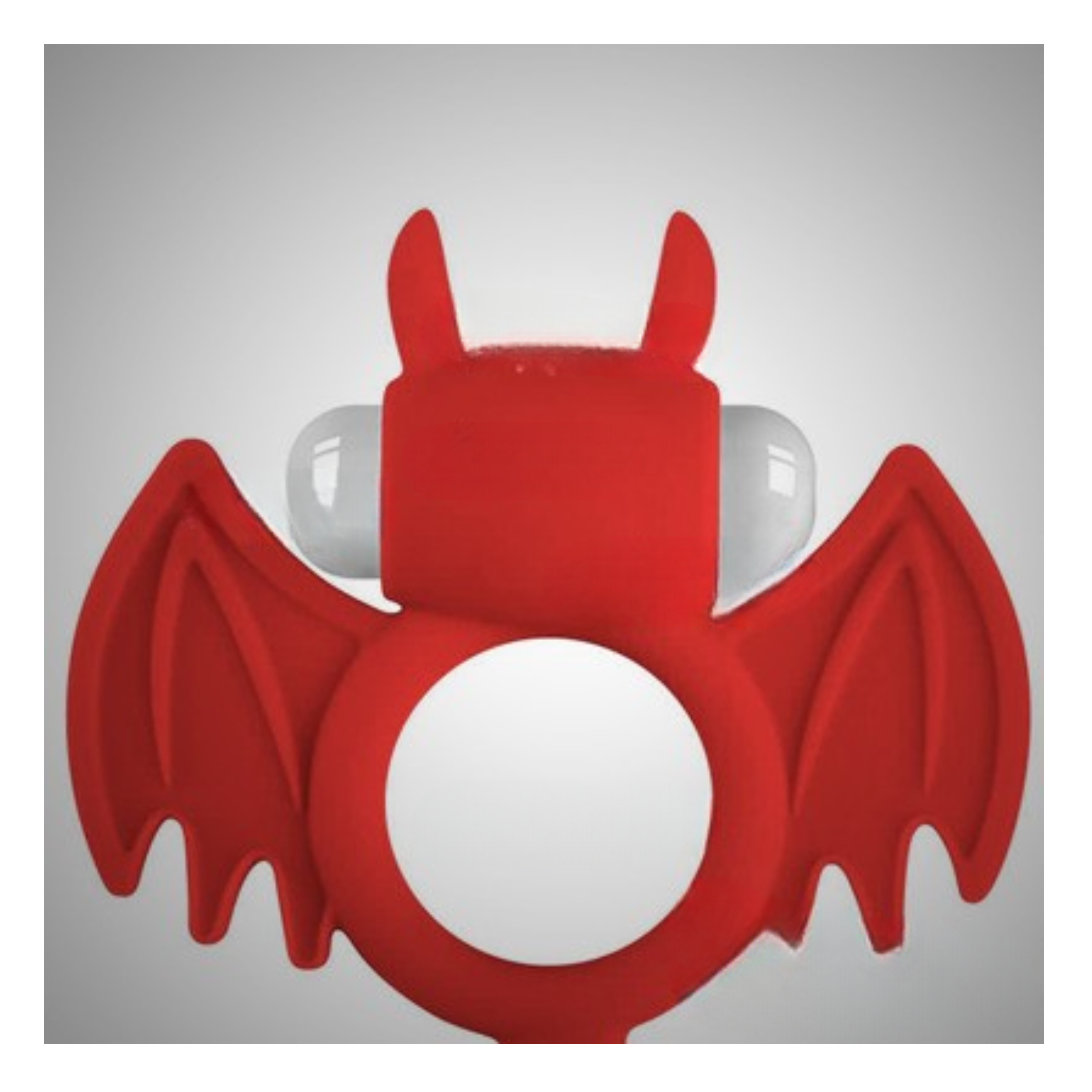 Bat Shape Vibrating Cock Ring For Delay - Image 3