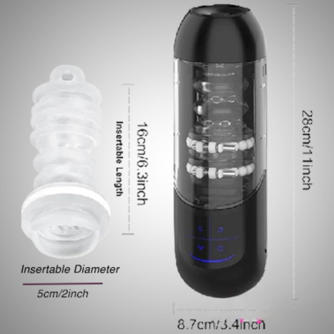 Joy Thrusting + Vibrating Masturbation Cup - Image 4