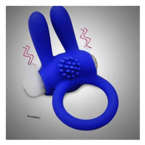 Rabbit Vibrating Cock Ring For Erection And Delay
