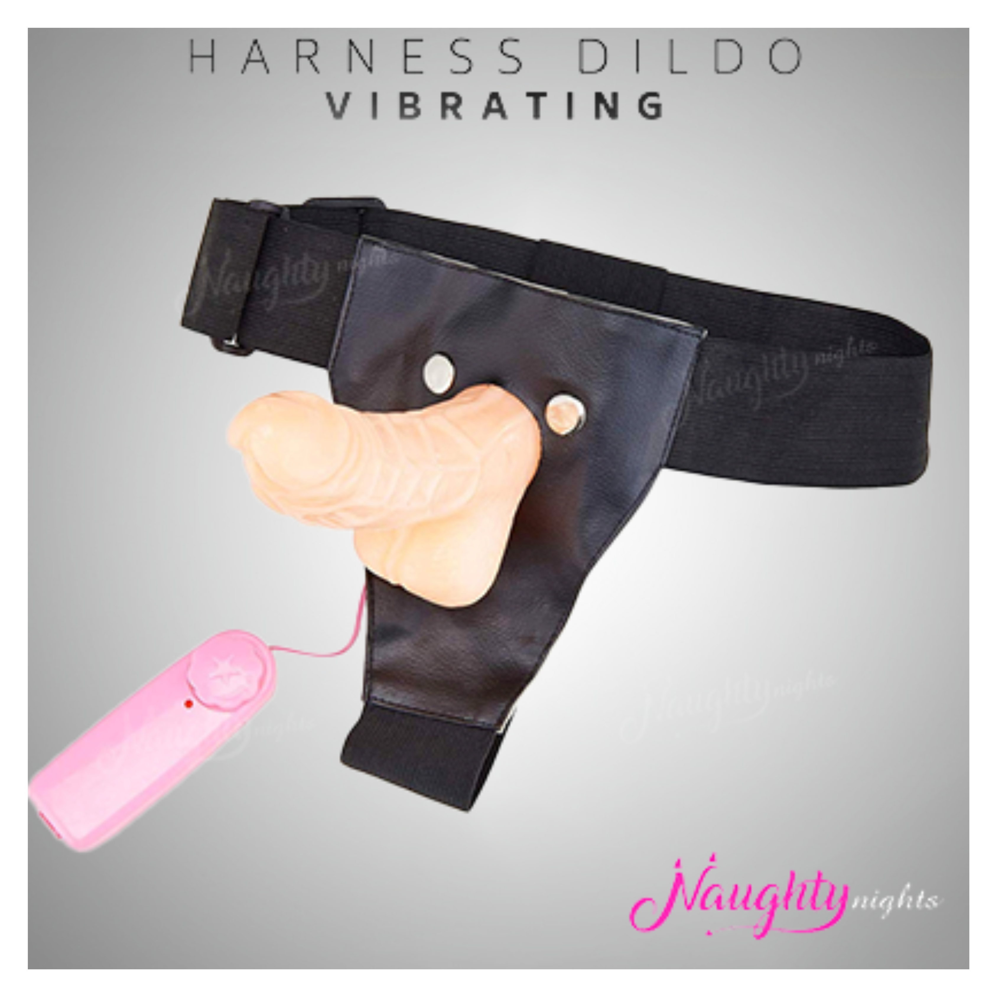 Epic Edge Solid Strap On Vibrating Dildo - Image 5