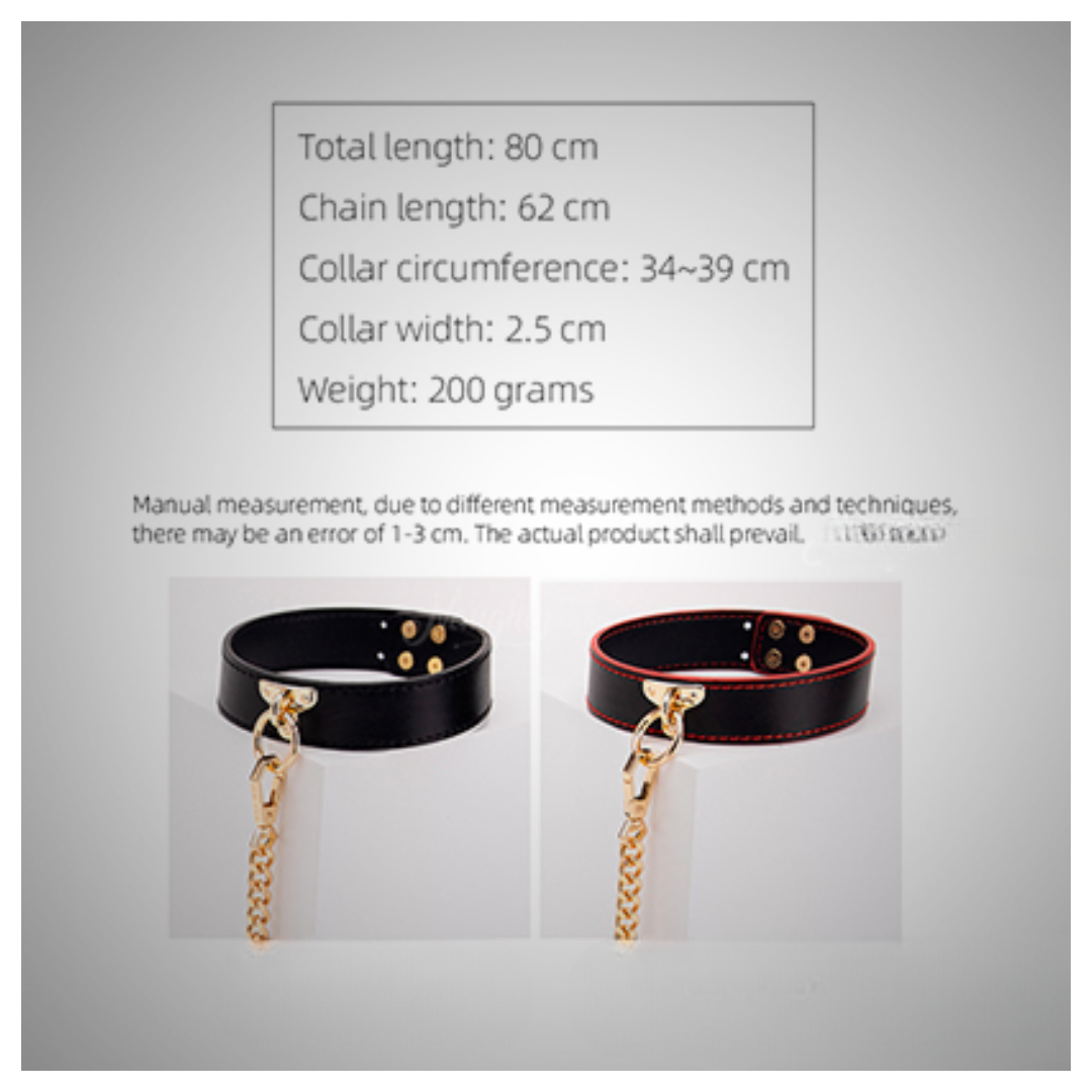 Slave Choker + Leash Bondage Set - Image 4
