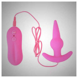 Bulb Probe Vibrating Anal Plug With Remote