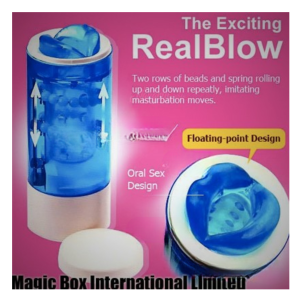 Real Blow Sweet Lips Suction Rotation Masturbator