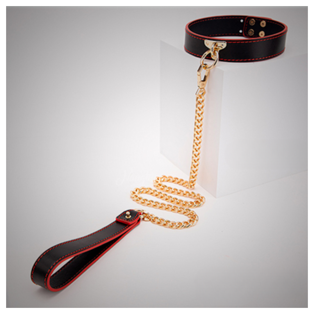 Slave Choker + Leash Bondage Set - Image 2