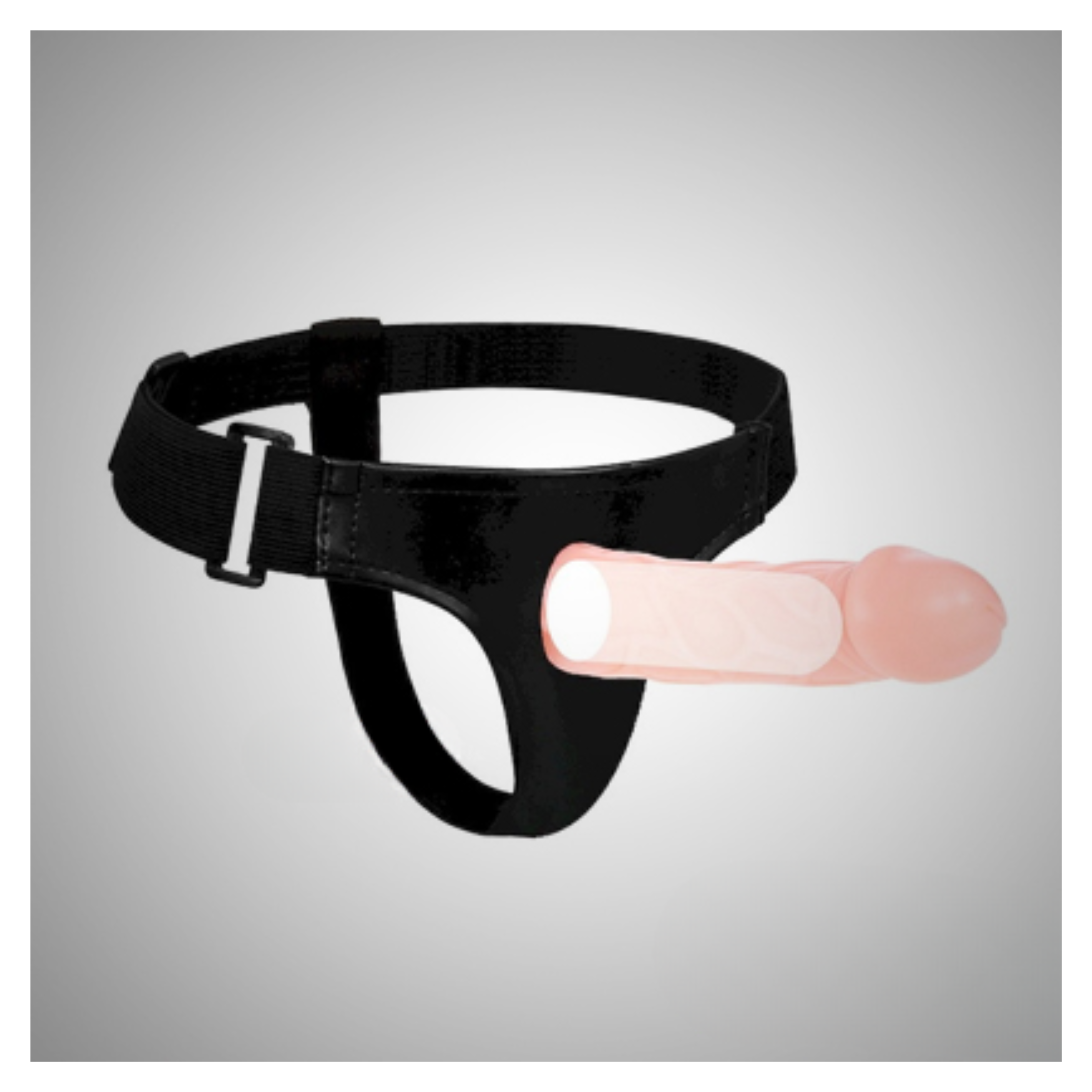 Realistic Hollow Strap On Dildo - Image 4