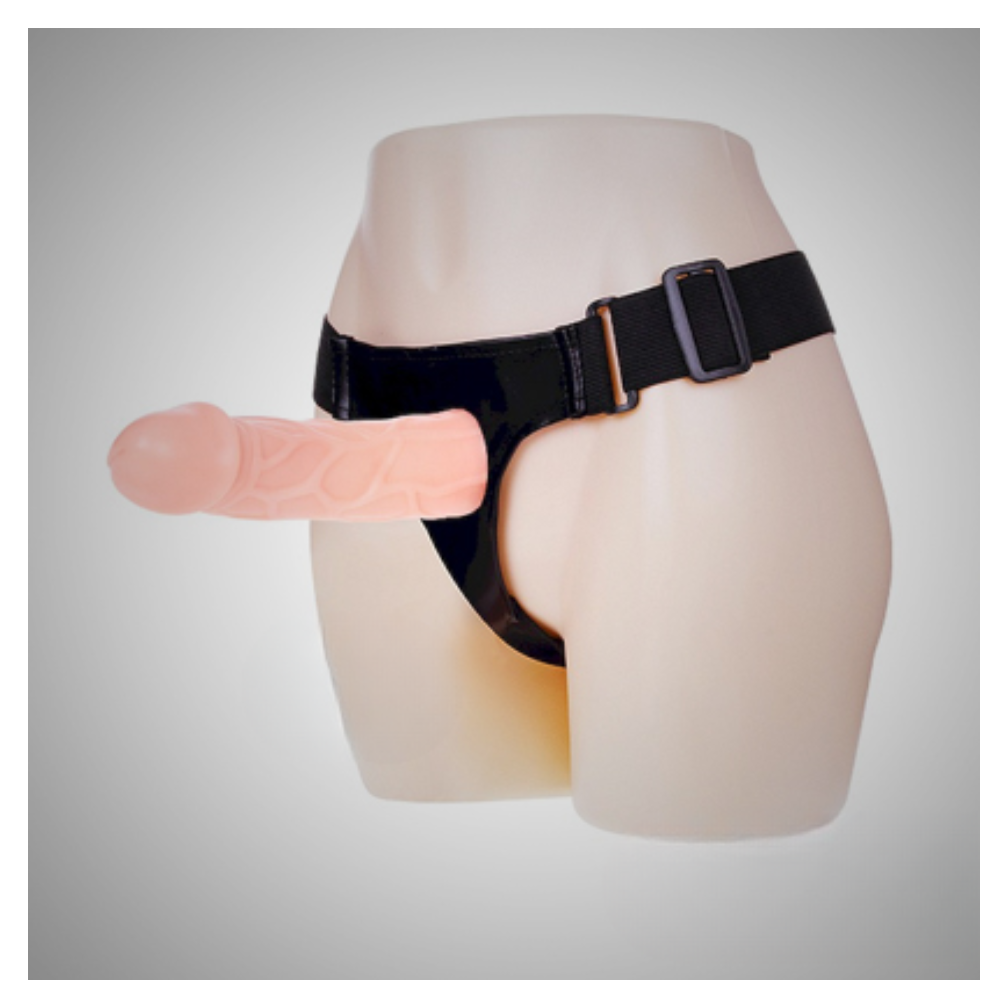 Realistic Hollow Strap On Dildo - Image 5
