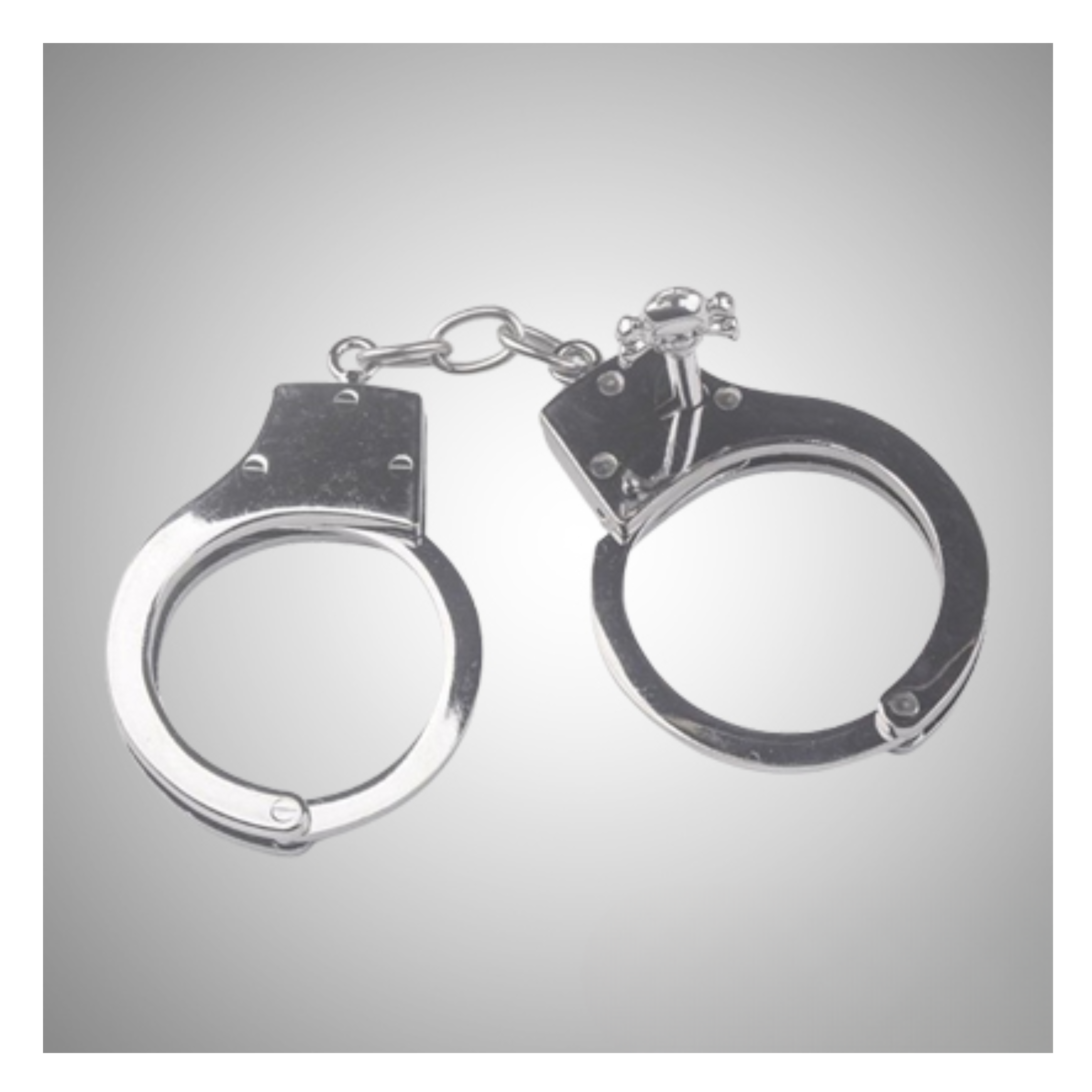 BDSM Metal Handcuffs - Silver