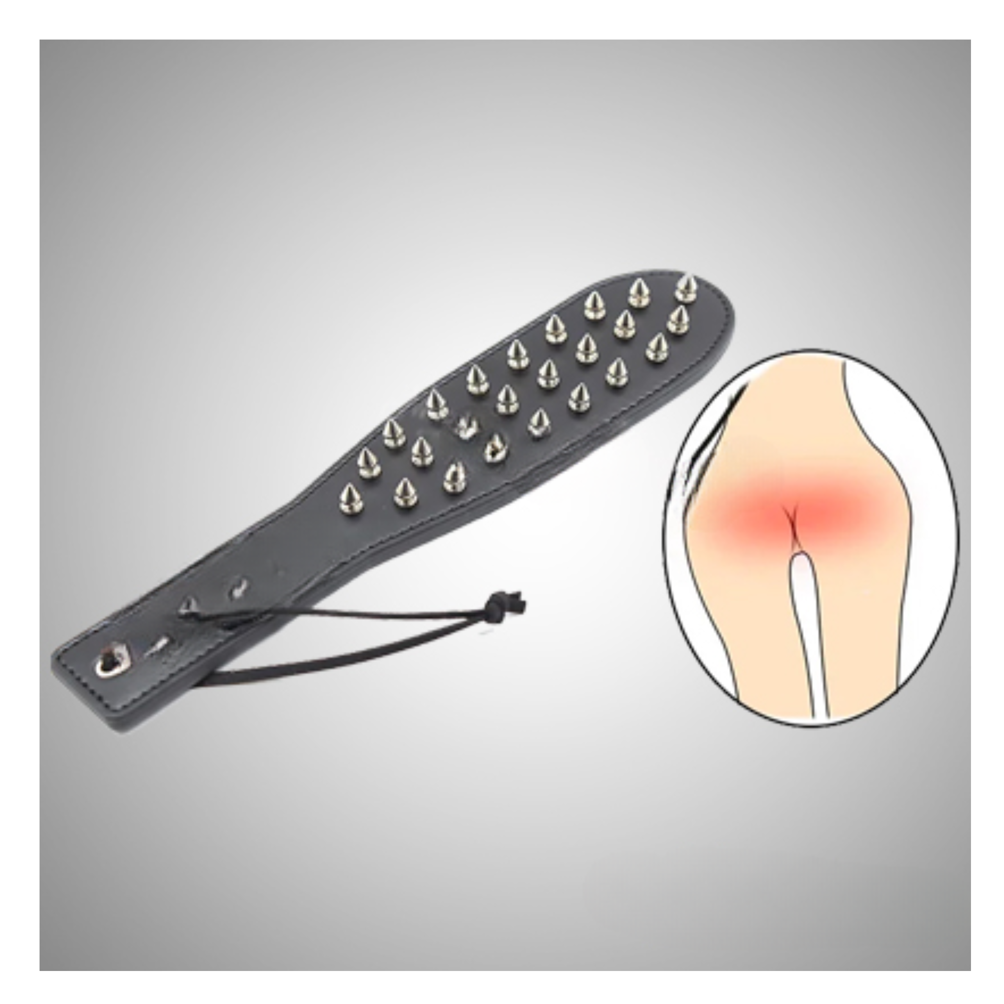 Spank Me Daddy - Spiked Spanking Paddle