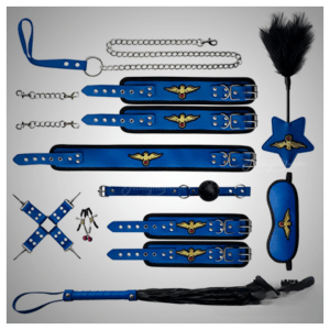 Yes Officer! Police Women Bondage Role Play Kit - 10 Piece