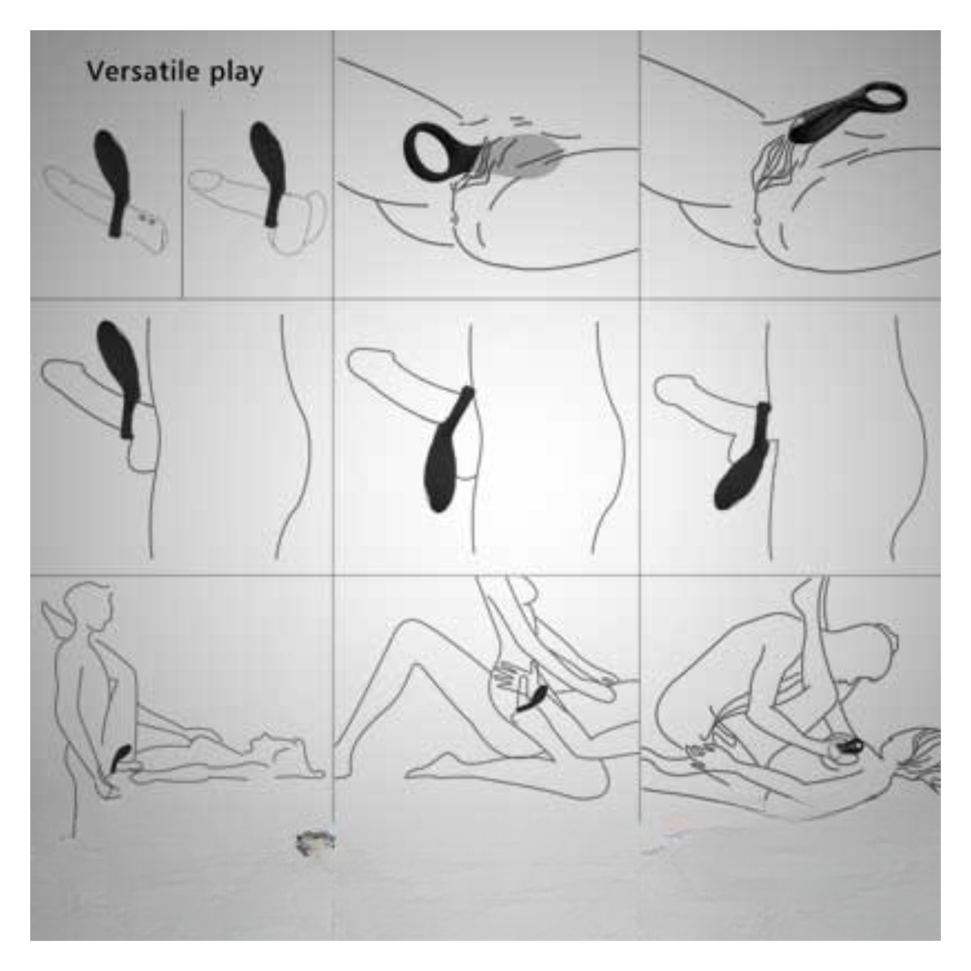 USB Charging Multipurpose Vibrating Cock Ring - Image 2