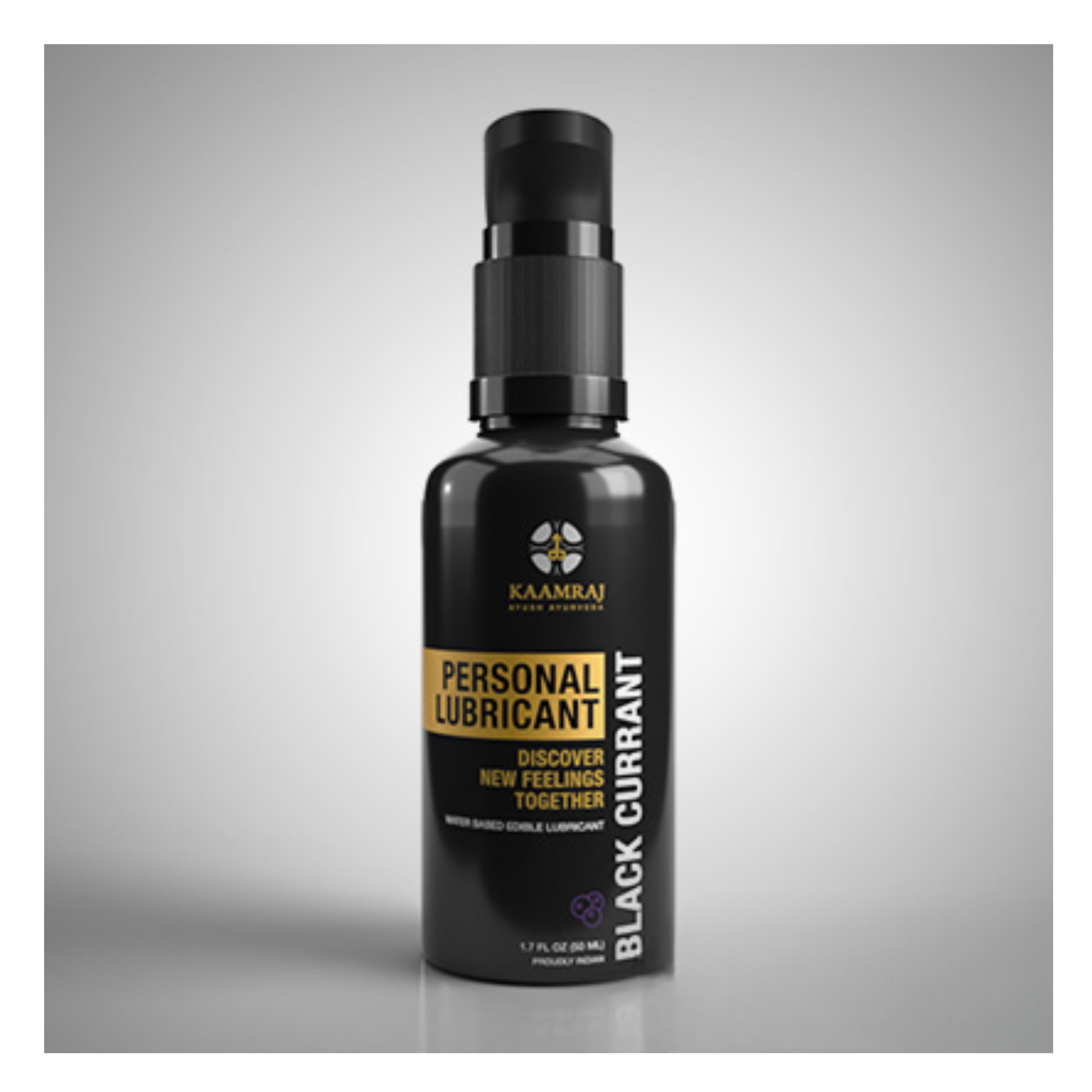 Kaamraj Black Currant Flavour Edible Lubricant - Water based- 50 ML - Image 2