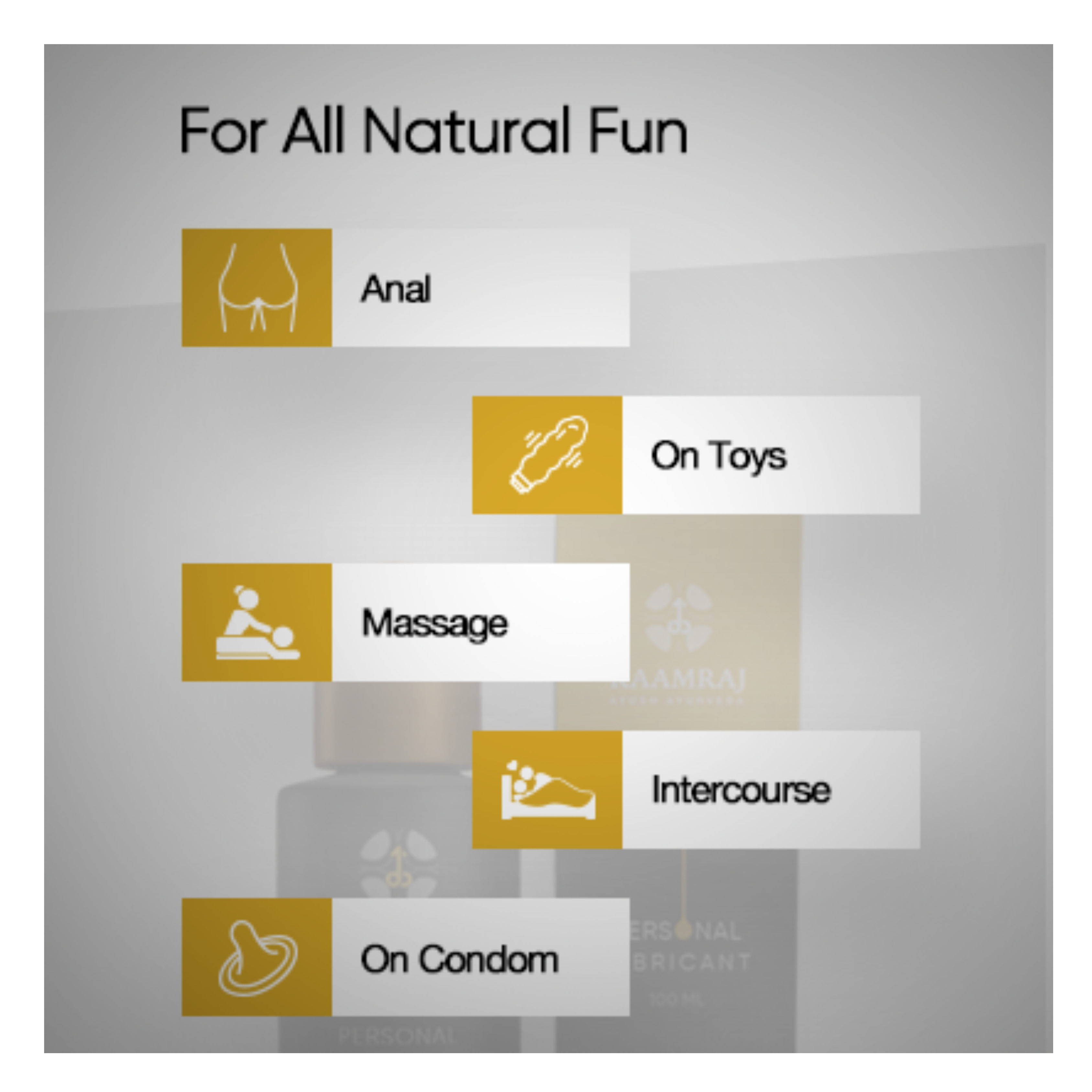 Kaamraj Black Currant Flavour Edible Lubricant - Water based- 50 ML - Image 4