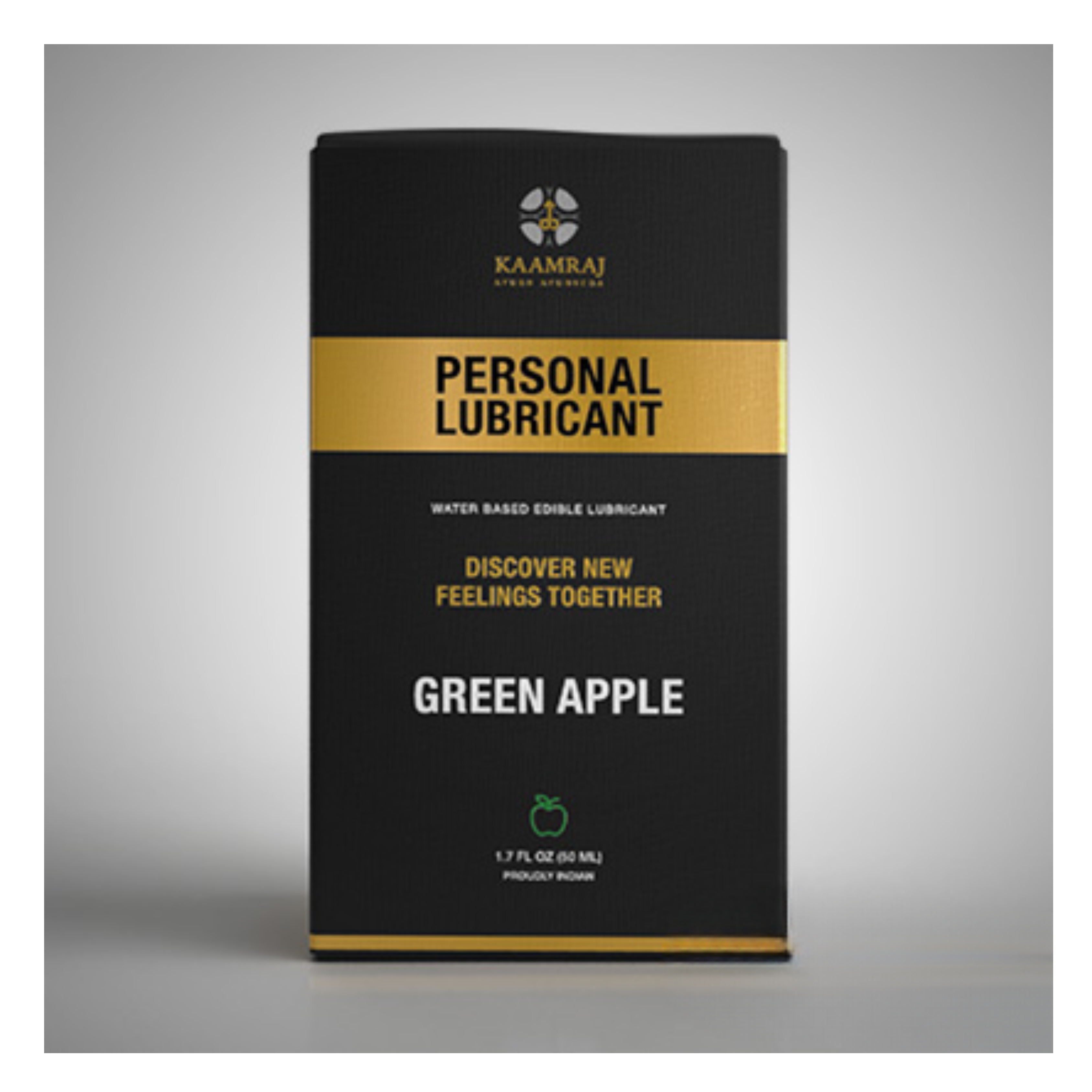 Kaamraj Green Apple Edible Lubricant - Water Based- 50 ML - Image 3