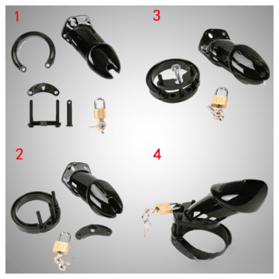 Saza 2 Chastity Cage - Image 4