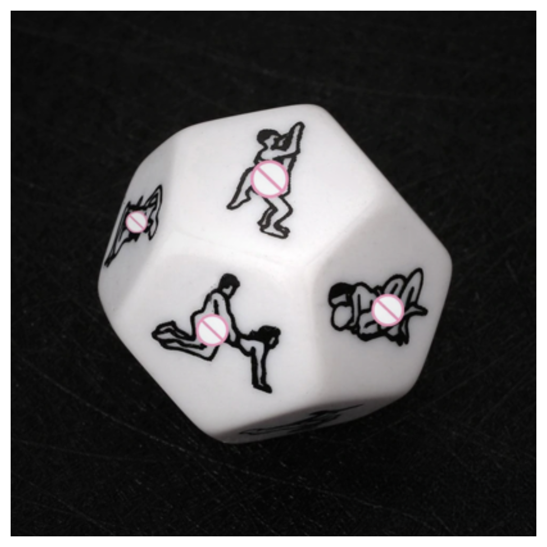 12 Sides Love Posture Sexy Romance Erotic Craps Adult Game Dice - Image 3