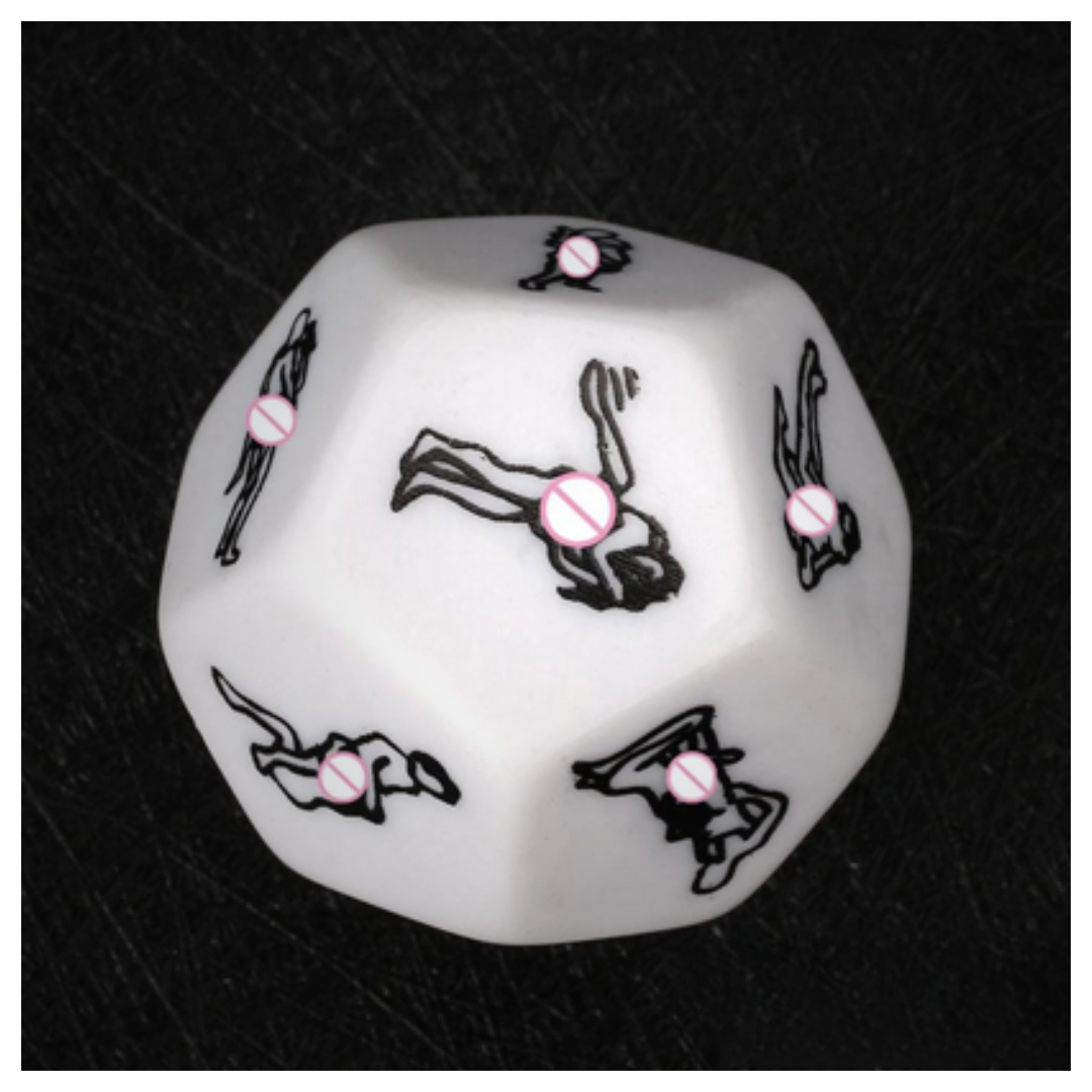 12 Sides Love Posture Sexy Romance Erotic Craps Adult Game Dice - Image 4