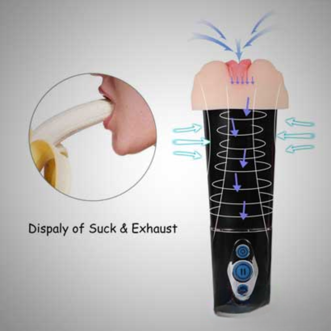 Auto Suck Masturbator With Different Mode of Suck - USB Rechargeable Blow Machine