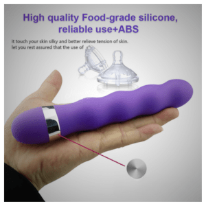 Multifrequency Penis Shape Vibrator For Clitoris Stimulation