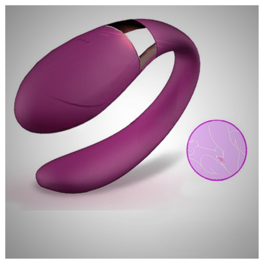 U-Shape Wireless Remote Waterproof Vibrator With USB Charging - Image 2