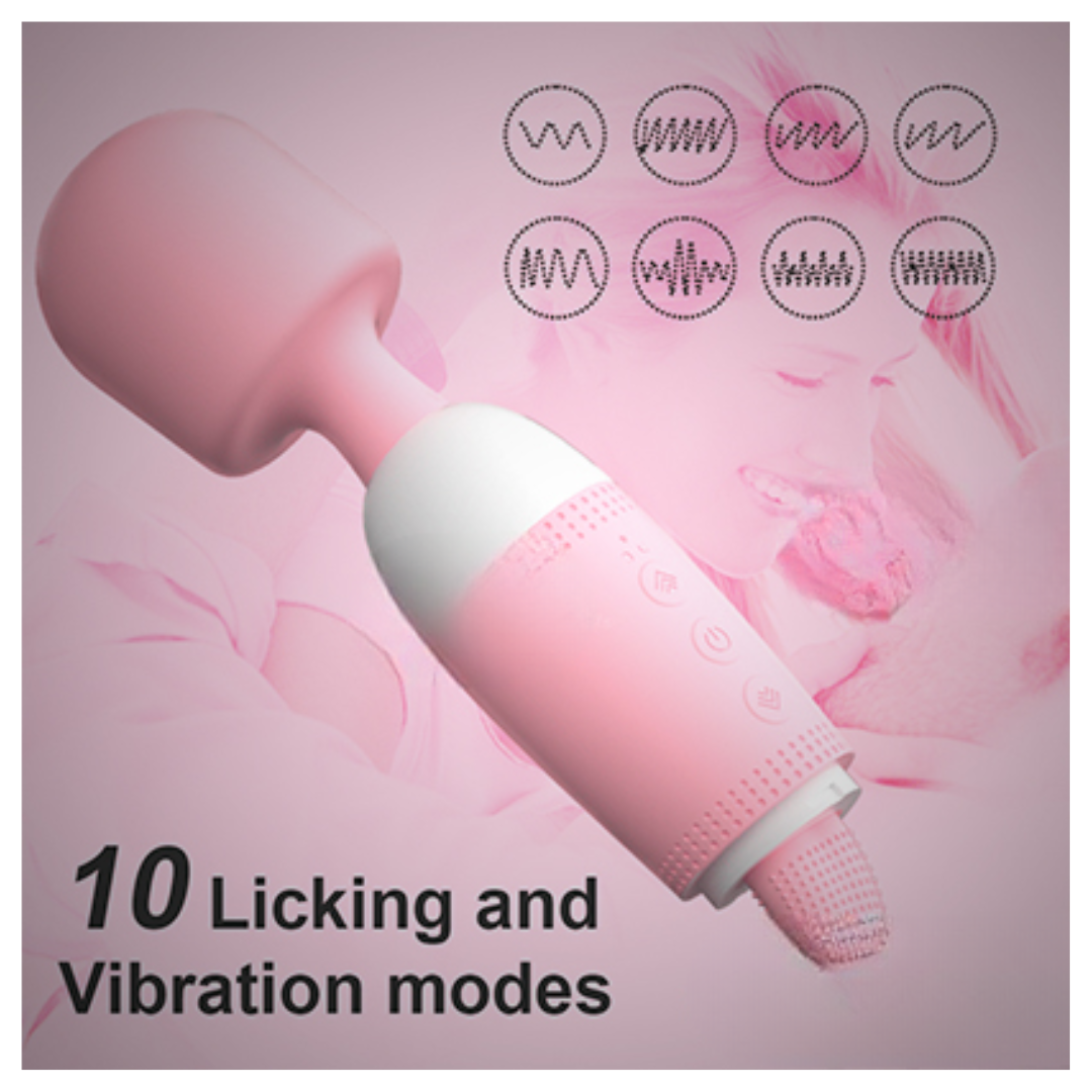 Super Lover 2-In-1 Licker + Wand - Image 2