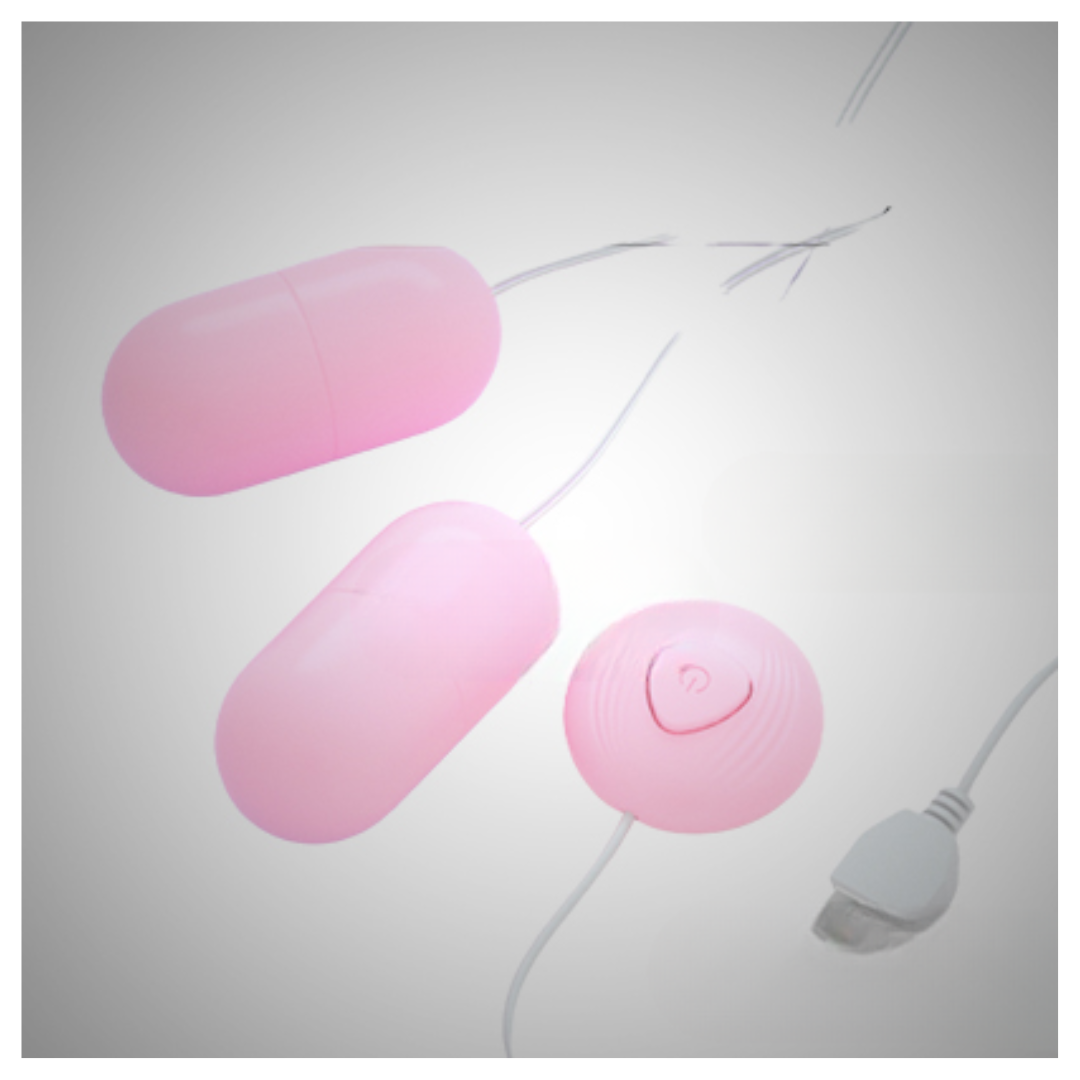 Double USB Vibrating Egg For Vagina and Anal
