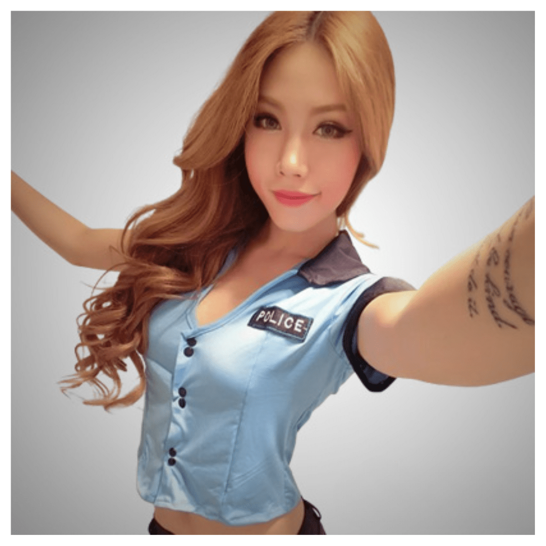 Beach Police Mini Costume - Image 3