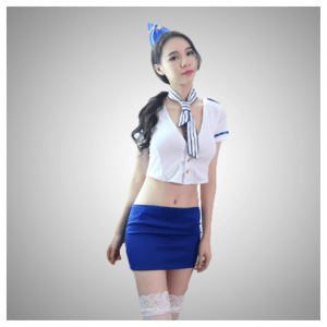 White Sailor Costume For Women