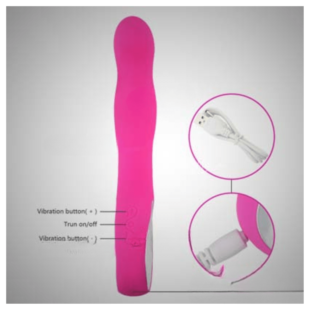 Luxury Rechargeable Erotic Vibrator - Image 2