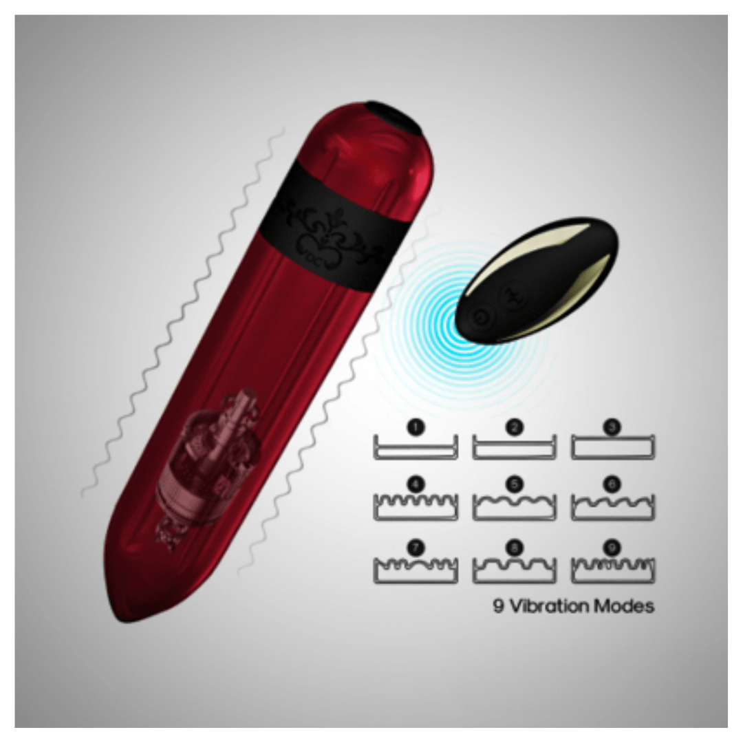 USB Charging Remote Controlled Vibrating Bullet Panty Vibrator - Image 4