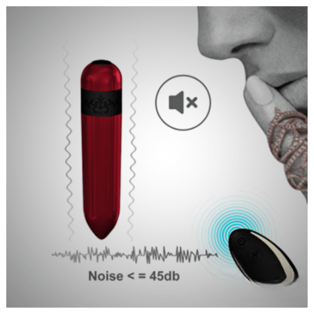 USB Charging Remote Controlled Vibrating Bullet Panty Vibrator - Image 3