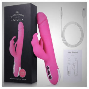 Luxury G-Spot USB Vibrator With Penis Head