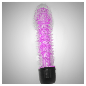 Crystal Vibrator With Darts - Pink