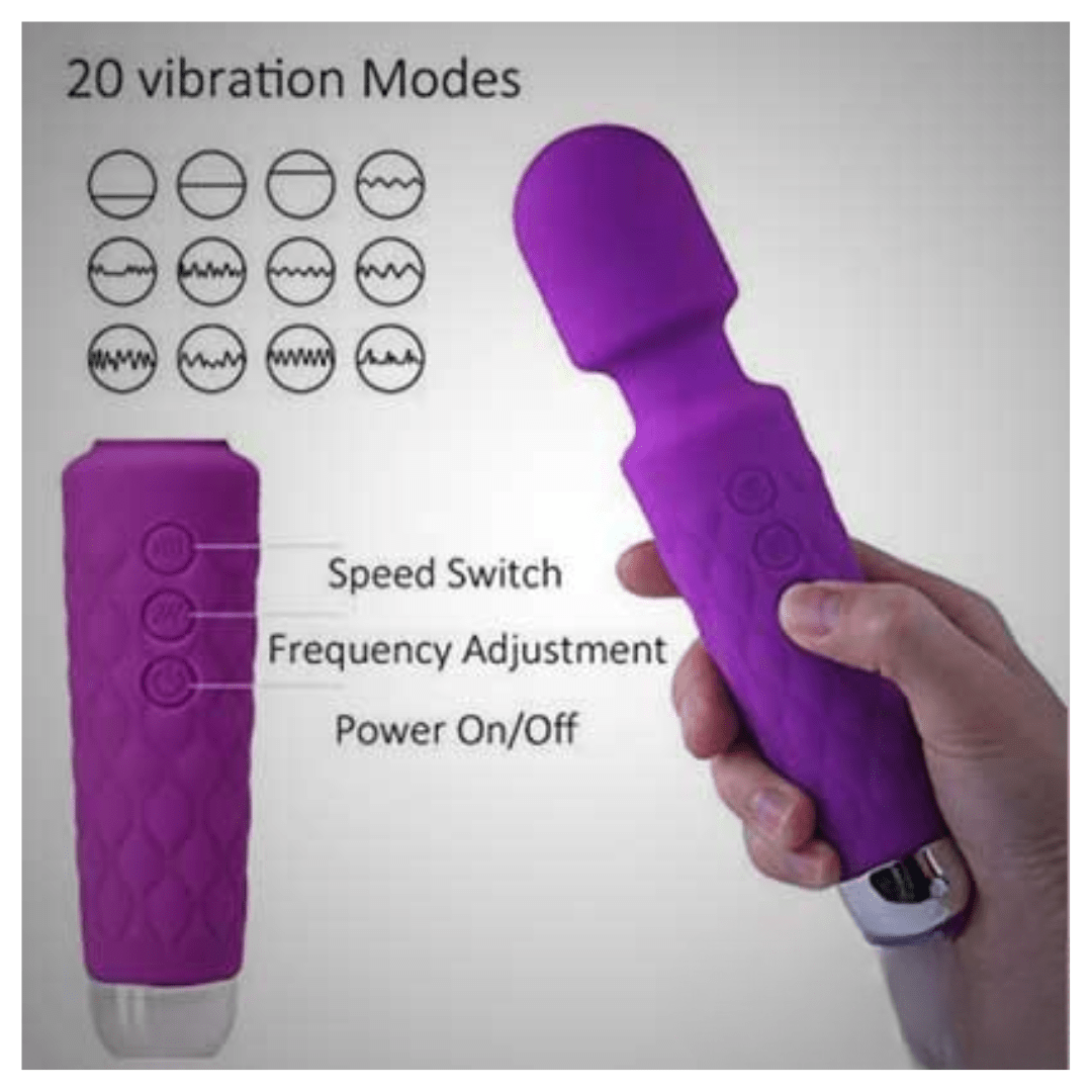 Fairy Wand USB Rechargeable Vibrator For Women - Image 3