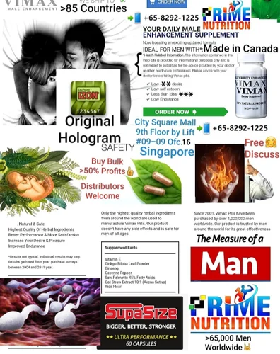 Canada Vimax Original IZON Hologram Ling Long Hammer of Thor Size - Image 8