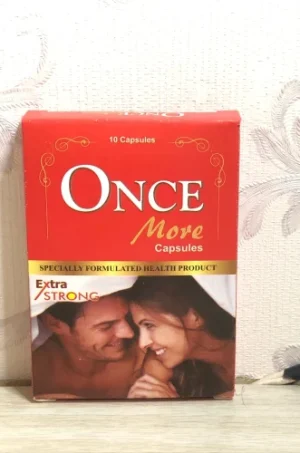 Once More Capsules Strong Hours Play Stamina Power, Packaging Type: Box